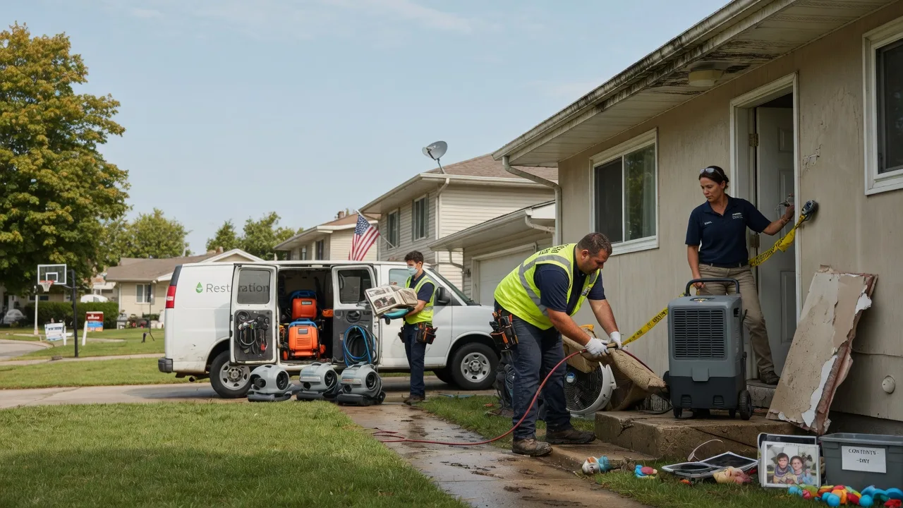 Water Damage Restoration in Damascus, OH near me